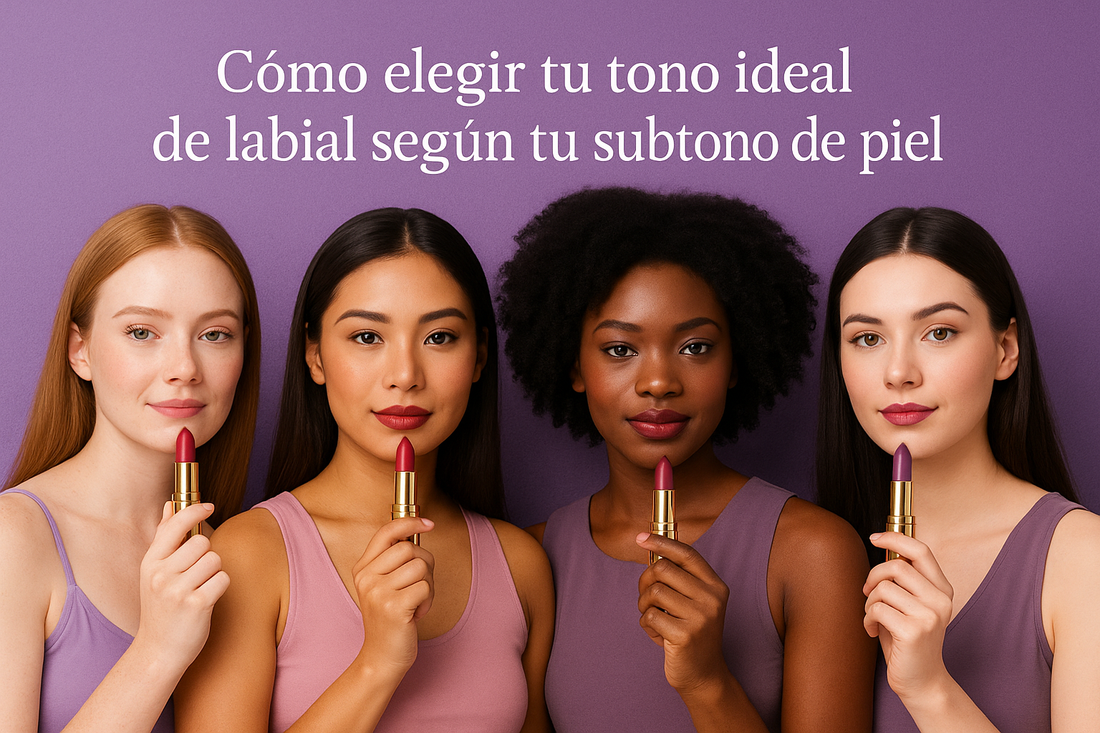Cómo elegir tu tono ideal de labial según tu subtono de piel